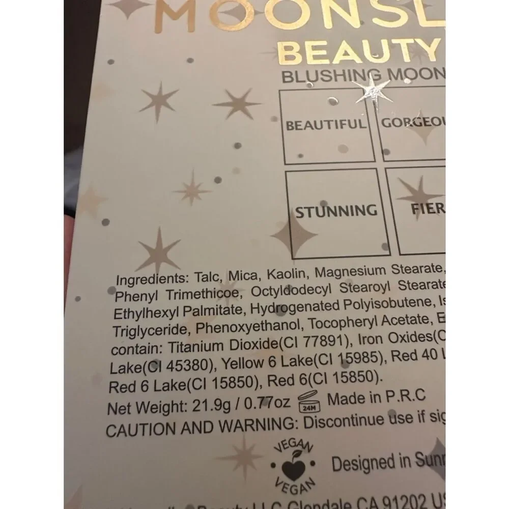 Moonslice  Beauty  blush palette - BNIP